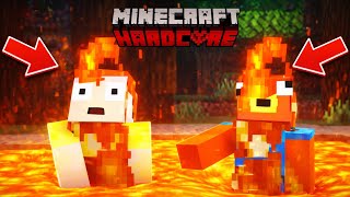 2 idioti se snaží přežít v minecraft hardcore...