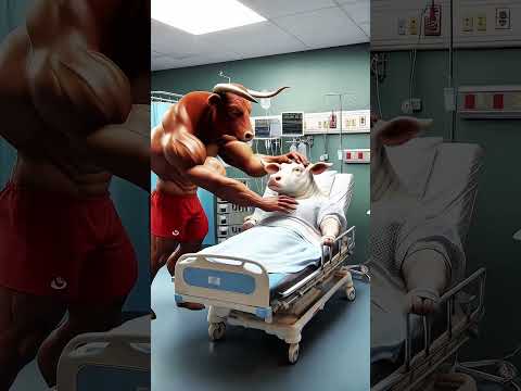 The Cow Who Sacrificed Her Blood to Save Red Bull | #aividiotu #sacrifice #hailuoai #minimax #cow