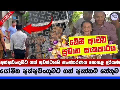 යෝෂිත අත්අඩංගුවට ගත් අවස්ථාව Video - Yoshitha Rajapaksa Exclusive story