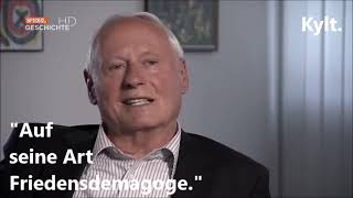 Oskar Lafontaine. Auf seine Art Friedensdemagoge.