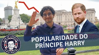 Como é a popularidade do Príncipe Harry