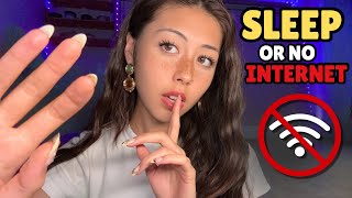 sleep NOW or I’m pulling the wifi plug 😡💤 (ASMR for tingle hungry insomniacs )