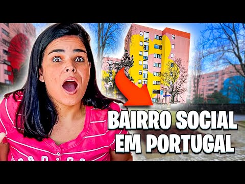 COMO É UM BAIRRO SOCIAL EM PORTUGAL 2024