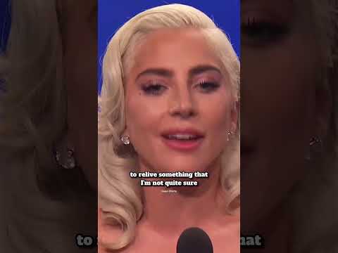 Lady Gaga's speech at the Critics Choice Awards (2018) 🌟 #shortvideo