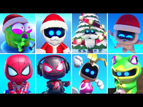 ASTRO BOT Winter Wonder DLC - Full 100% Walkthrough (All Special Bots)