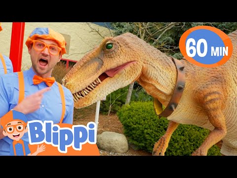 Blippi Meets Stanley The Dinosaur | Fun with Blippi! | Blippi Educational Songs for Kids