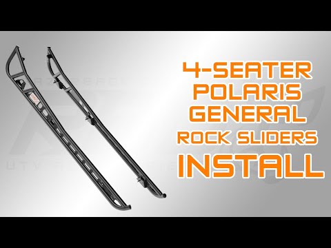 4-Seater Polaris General 1000 Rock Slider/Nerf Bars Installation by Razorback Offroad™