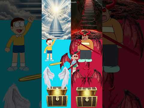 Thiên thần Nobita, Chaien và Xeko thành ác quỷ #doraemon #shots #nobita #skibiditoilet