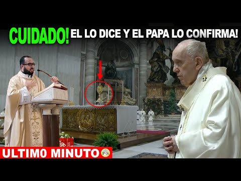 CUIDADO Y DELICADO! SACERDOTE LO DICE Y EL PAPA LO CONFIRMA!