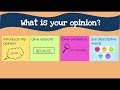 Exploring Opinion Writing Techniques