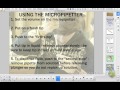 Micropipette Techniques and Gel Loading