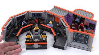 LEGO Star Trek USS Enterprise Bridge review: "Iconic," but 44 stickers & incomplete #NotAd 11385
