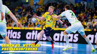 Löwen vs. Wetzlar - Pressekonferenz - DAIKIN HBL 25/26
