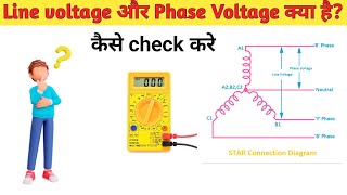 What is line Voltage and phase Voltage |लाइन वोल्टेज और फेज वोल्टेज क्या होता है