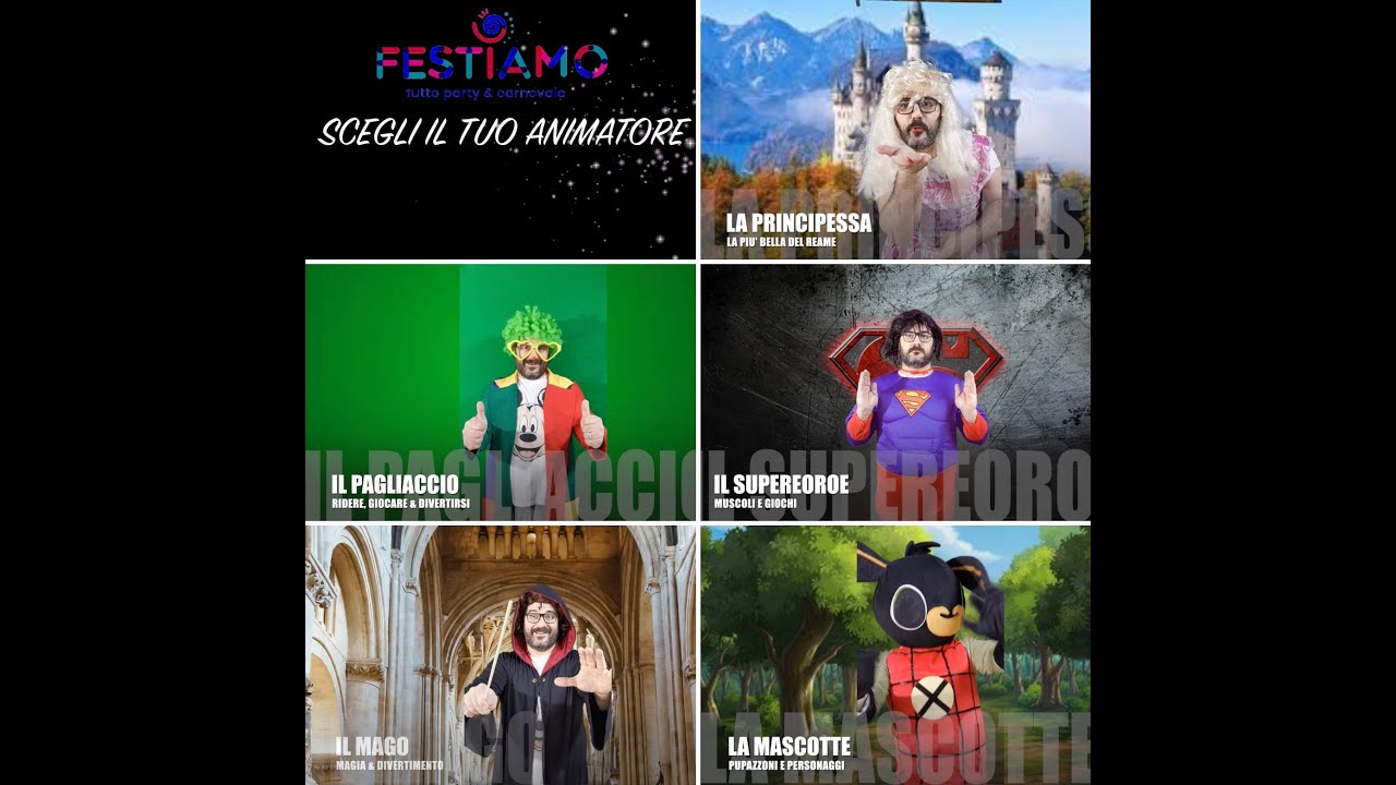Festiamo - Articoli per il party e animazione - Genova - Sanremo