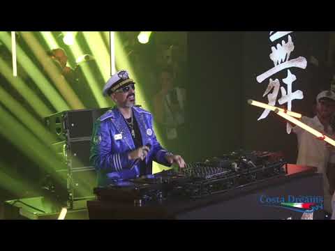 Gigi D'agostino live su Costa Smeralda Sanremo 2024