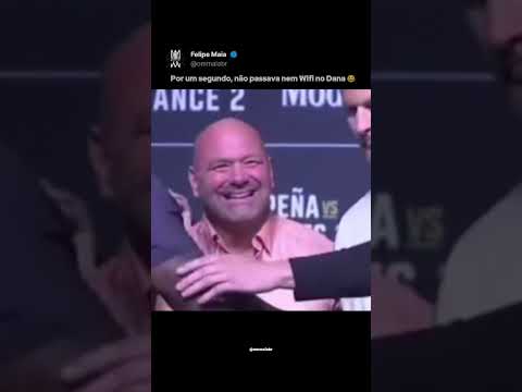 O Dana em choque de ter que parar esses dois mamute caso decidam sair na mão 😂 #derricklewis