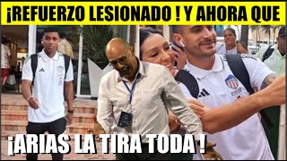 JUNIOR ¡URGENTE ! REFUERZO SE LESIONA ¿ES GRAVE ? ALFREDO ARIAS LA TIRA TODA