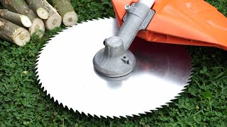 CLASSIC Circular SAW Blade on Trimmer !?