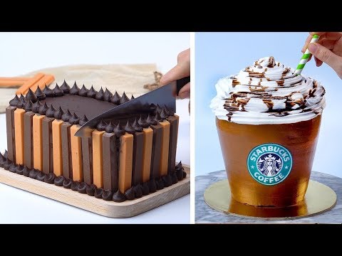 Amazing Starbucks Cake Ideas | Creative & Fun Cake Decorating Recipes | Top Yummy Cakes For Lovers