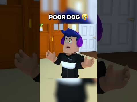 The parents of the boy got rid of his loving dog 😭 | #roblox #animation