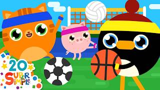 Sports! | Kids Song | Song of Summer ⚽️ | Super Simple Songs