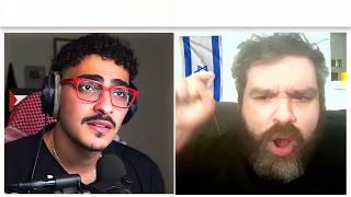 American-Israeli Gets SCHOOLED by Palestinian!