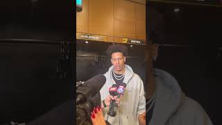 04-10-26 Atlanta Hawks Forward Jalen Johnson Postgame Interview