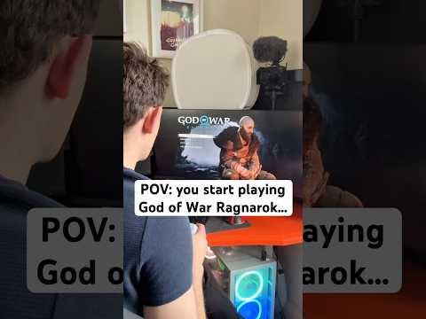 People playing God of War Ragnarok for the FIRST time… | Kratos or Atreus?👀