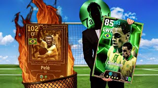 جربت العب بالساحر البرازيلي خليفة بيليه 😂💔 شاهد رد فعل بيليه 💀 | efootball 2025