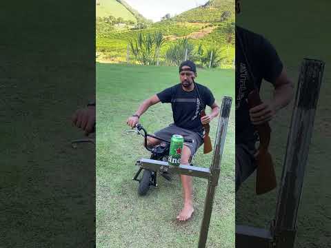 Mini moto no tiro esportivo