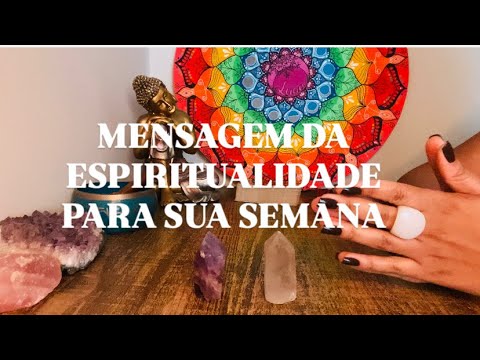 Mensagem da ESPIRITUALIDADE para sua SEMANA ✨🕊️