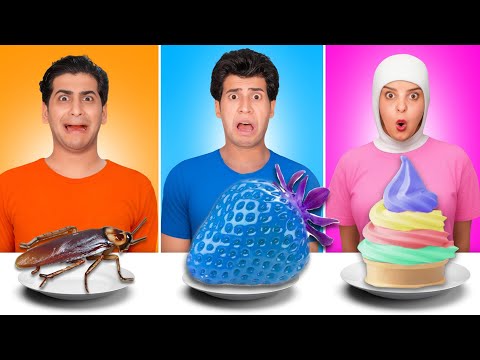 أقوى تحدي الصناديق العشوائية حسب لون الملابس 🎨 كرار انصدم من العقاب 😨🔥!