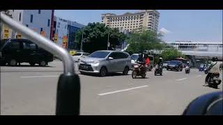 perjalanan keliling jakarta dengan motor