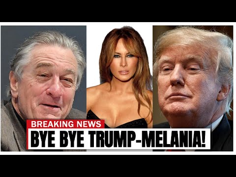 Robert De Niro Just Brutal CONFRONTED Melania & Trump ON LIVE TV