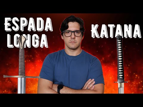 Katana vs Espada Longa Europeia: Qual é a MELHOR?