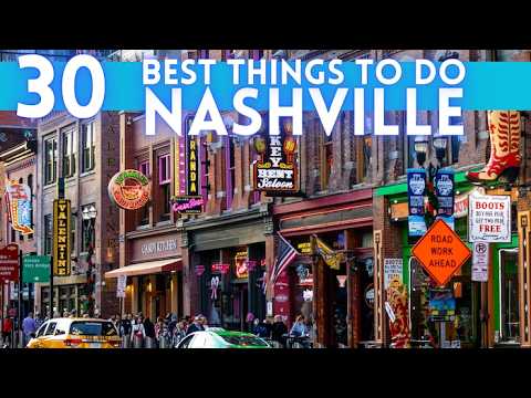 Best Things To Do in Nashville Tennessee 2024 4K