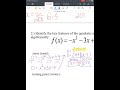 Exploring Key Features of Quadratics Algebraically