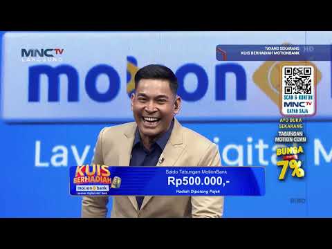 IKUTAN KUIS BERHADIAH MOTION BANK, BISA MENANG JUTAAN RUPIAH SETIAP HARI!