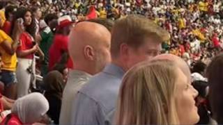 Fans celebrate Egypt-Australia at Dallas Stadium
