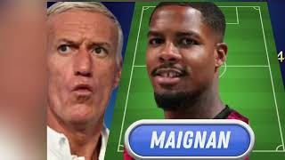 FRANCE 4-2-3-1 VS SUEDE COMPOSITIONS DESCHAMPS 