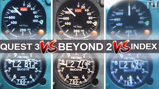 THROUGH THE LENSES - Quest 3 vs Bigscreen Beyond 2 vs INDEX