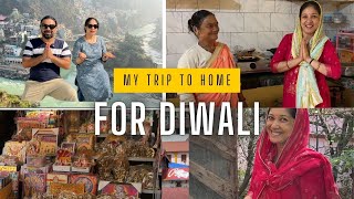 Trip To Home For Diwali I#trending #travel #diwali #home #uttarakhand #trip #family #pahadirapunzel
