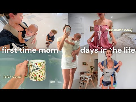 MOM DAYS IN THE LIFE 👶🏻 big win at Marshall's, sick days, house updates, rejecting bottles?