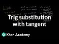 Understanding Trigonometric Substitution in Integrals