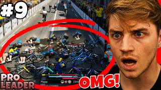 GIGANTIC CRASH Gives Me A Stage Win???  - Pro Leader #9 | Tour De France 2026 Game PS5