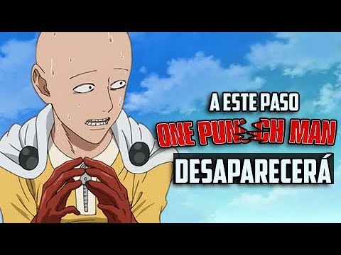 ONE PUNCH MAN y Saitama están por DESAPARECER