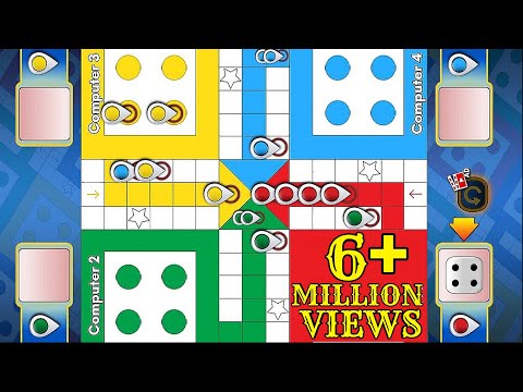 Tricks And Tips Ludo King | Ludo game in 4 players | Ludo King 4 players | Ludo gameplay #477