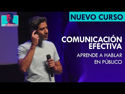 🚨NUEVO CURSO🚨 Comunicación efectiva 2024 - Aprende a hablar en público