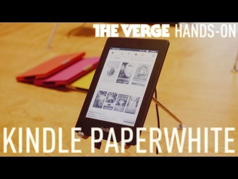 (ENGLISH) Amazon Kindle Paperwhite hands-on
